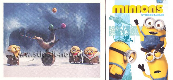 Minions Sticker (2015) - Nr. 77