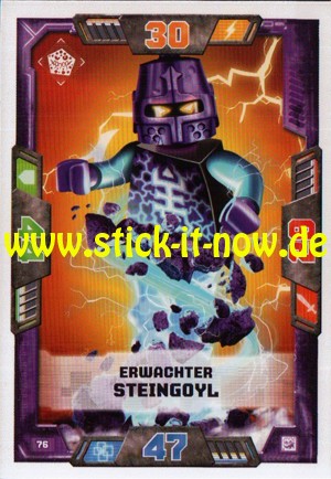 Lego Nexo Knights Trading Cards - Serie 2 (2017) - Nr. 76
