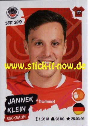 LIQUI MOLY Handball Bundesliga "Sticker" 20/21 - Nr. 283