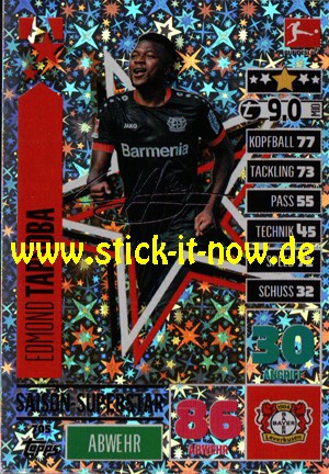 Topps Match Attax Bundesliga 2020/21 "Extra" - Nr. 705 (Glitzer)