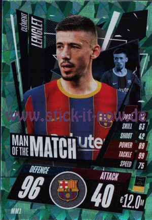 Match Attax Champions League 2020/21 - Nr. MM 1