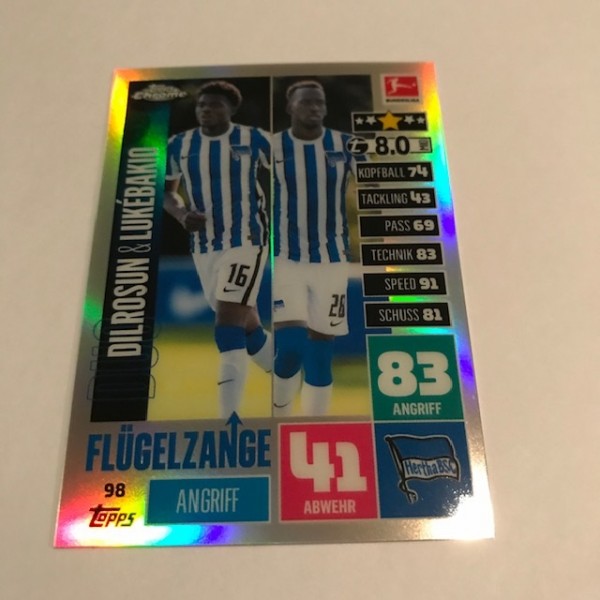 Match Attax BL Chrome 20/21 - Nr. 98 ( Refractor )