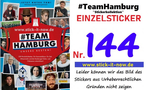 #TeamHamburg "Sticker" (2021) - Nr. 144
