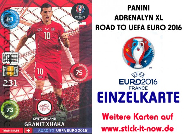 Adrenalyn XL - Road to UEFA Euro 2016 France - Nr. 228