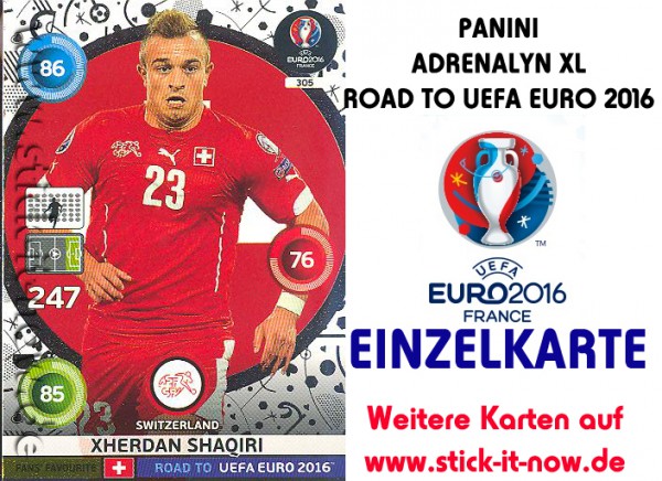 Adrenalyn XL - Road to UEFA Euro 2016 France - Nr. 305