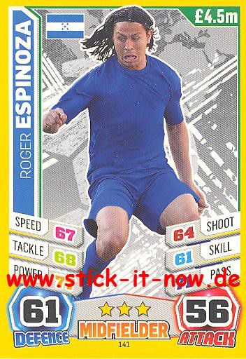 Match Attax "World Stars WM 2014" - ROGER ESPINOZA - Nr. 141