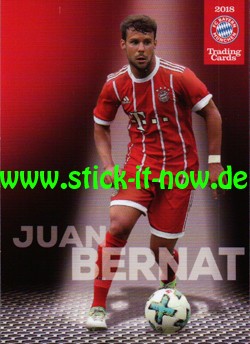 FC BAYERN MÜNCHEN - Trading Cards - 2018 - Nr. 41