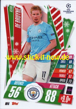Match Attax Champions League 2020/21 "Festive" - Nr. HU 6