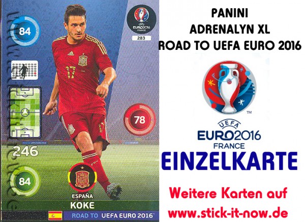 Adrenalyn XL - Road to UEFA Euro 2016 France - Nr. 283