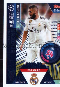 Match Attax Champions League 18/19 - Nr. 51 ( GOAL MACHINE )