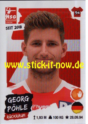 LIQUI MOLY Handball Bundesliga "Sticker" 20/21 - Nr. 296