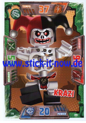 Lego Ninjago Trading Cards - SERIE 2 (2017) - Nr. 78