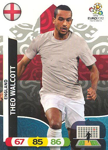 Panini EM 2012 - Adrenalyn XL - Theo Walcott - England