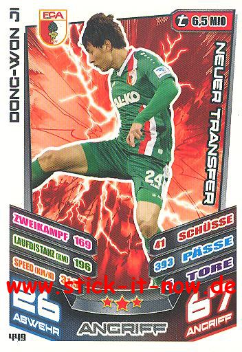 Match Attax 13/14 EXTRA - DONG-WON JI - Nr. 449