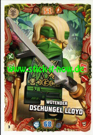 Lego Ninjago Trading Cards - SERIE 6 "Next Level" (2021) - Nr. 3