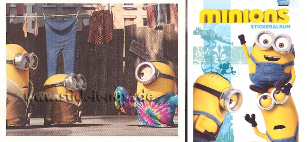 Minions Sticker (2015) - Nr. 84