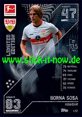 Topps Match Attax Bundesliga 2021/22 - Nr. LE 2 ( Limited Edition )