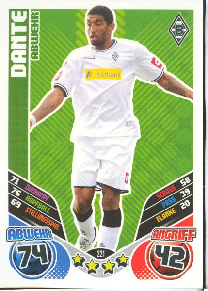 Dante - Match Attax 11/12