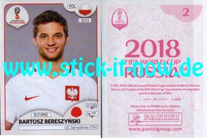 Panini WM 2018 Russland "Sticker" INT/Edition - Nr. 588