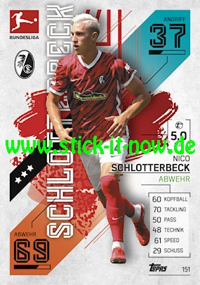 Topps Match Attax Bundesliga 2021/22 - Nr. 151