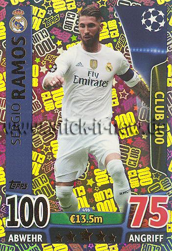 Champions League - Match Attax 15/16 - Nr. 496