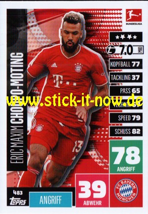 Topps Match Attax Bundesliga 2020/21 "Extra" - Nr. 483