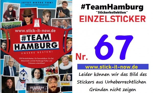 #TeamHamburg "Sticker" (2021) - Nr. 67