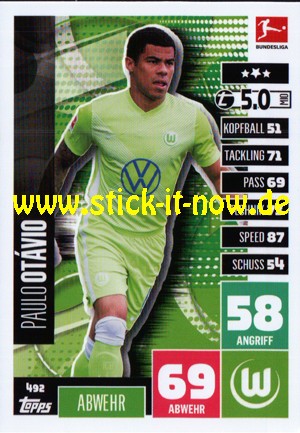 Topps Match Attax Bundesliga 2020/21 "Extra" - Nr. 492