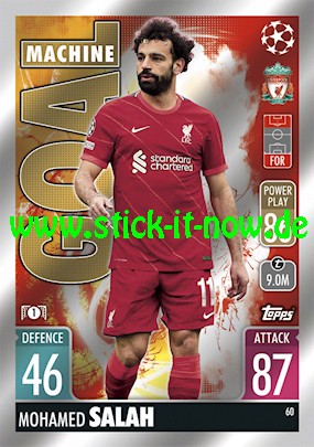 Match Attax Champions League 2021/22 - Nr. 60 (Goal Machine)