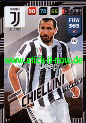 Panini FIFA 365 Adrenalyn XL 2018 - Nr. 217
