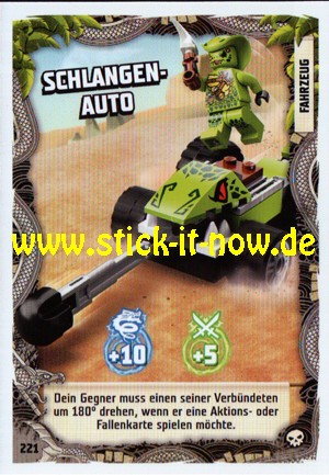 Lego Ninjago Trading Cards - SERIE 6 (2021) - Nr. 221