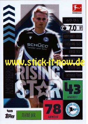 Topps Match Attax Bundesliga 2020/21 - Nr. 409 (Rising Star)