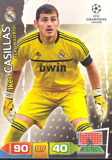 Iker Casillas - Panini Adrenalyn XL CL 11/12 - Real Madrid