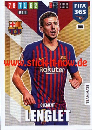 Panini FIFA 365 Adrenalyn XL (2020) - Nr. 108