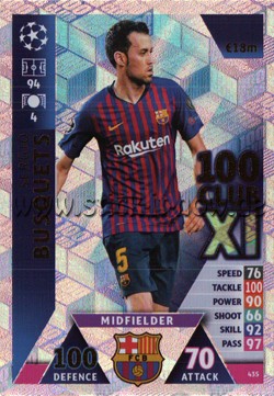 Match Attax Champions League 18/19 - Nr. 435 ( CLUB 100 XL )