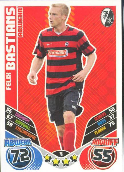 Felix Bastians - Match Attax 11/12