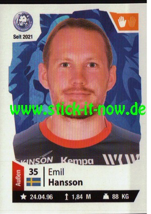 LIQUI MOLY Handball Bundesliga "Sticker" 21/22 - Nr. 213