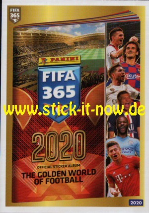 FIFA 365 Sticker "The Golden World of Football" (2021) - Nr. 438