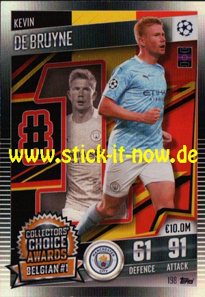 Topps Match Attax 101 (2021) - Nr. 198 ( Choice Awards )
