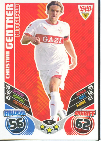 Christian Gentner - Match Attax 11/12