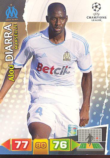 Alou Diarra - Panini Adrenalyn XL CL 11/12 - Olympique Marseille