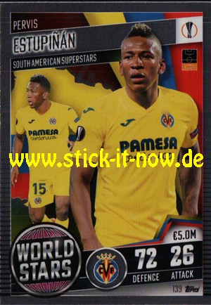 Topps Match Attax 101 (2021) - Nr. 139 ( World Stars )