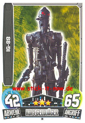 Force Attax Movie Collection - Serie 3 - IG-88 - Nr. 78