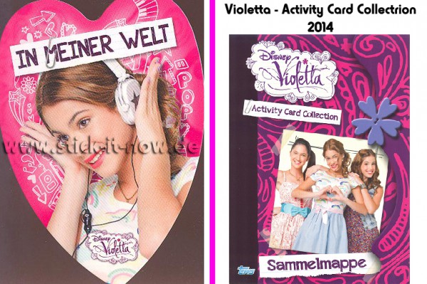 Disney Violetta - Activity Cards (2014) - Nr. 122