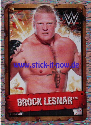 WWE "The Ultimate Collection" Sticker (2017) - Nr. 66 (GLITZER)