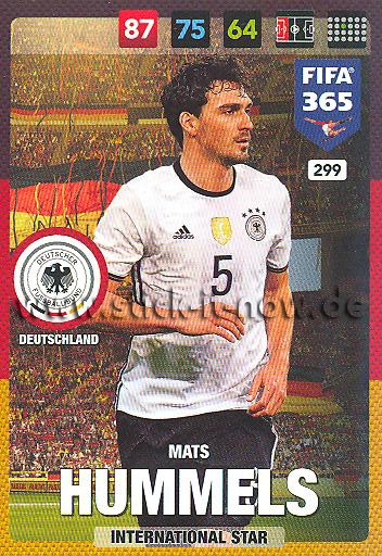 Panini Adrenalyn XL "FIFA 365" (2017) - Nr. 299