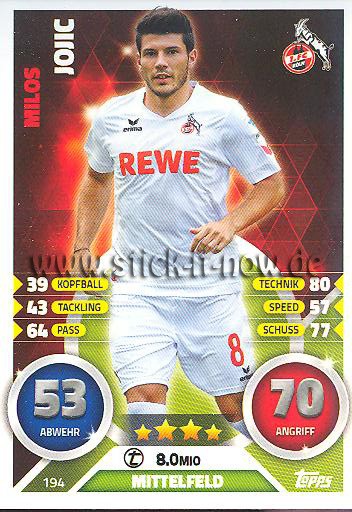 Topps Match Attax Bundesliga 16/17 - Nr. 194