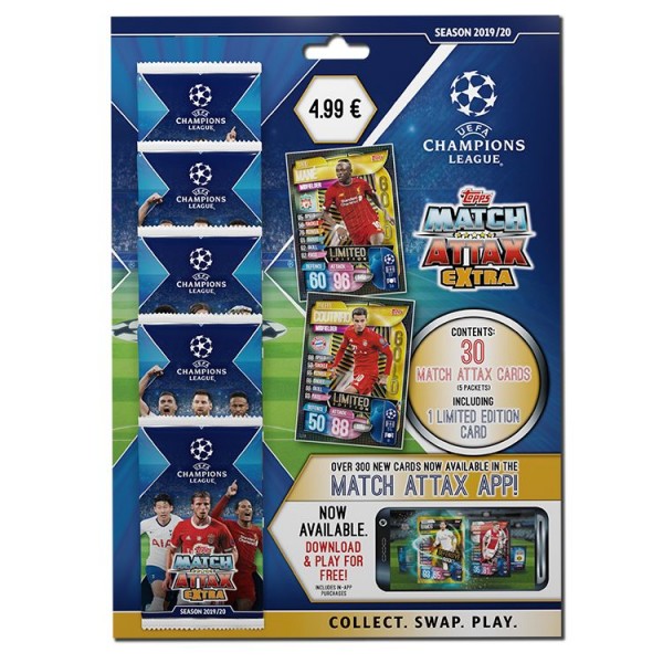 Match Attax Champions League 2019/20 "Extra" - Multipack