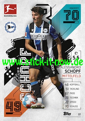 Topps Match Attax Bundesliga 2021/22 - Nr. 81