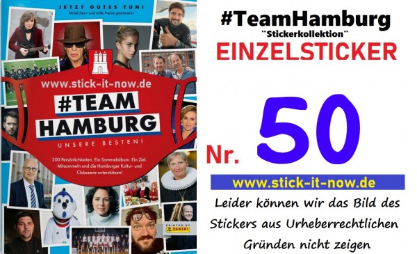 #TeamHamburg "Sticker" (2021) - Nr. 50 (Glitzer)